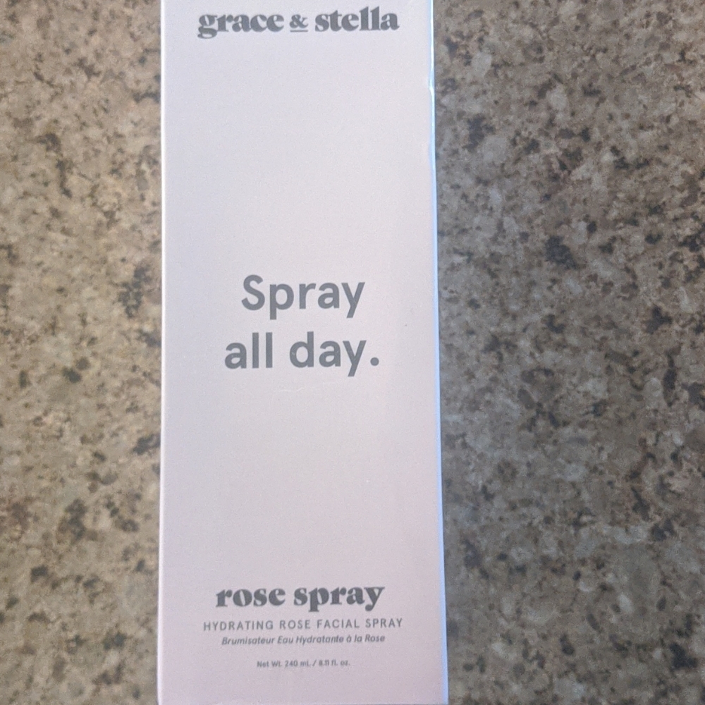 Grace and Stella NIB spray all day rose spray
